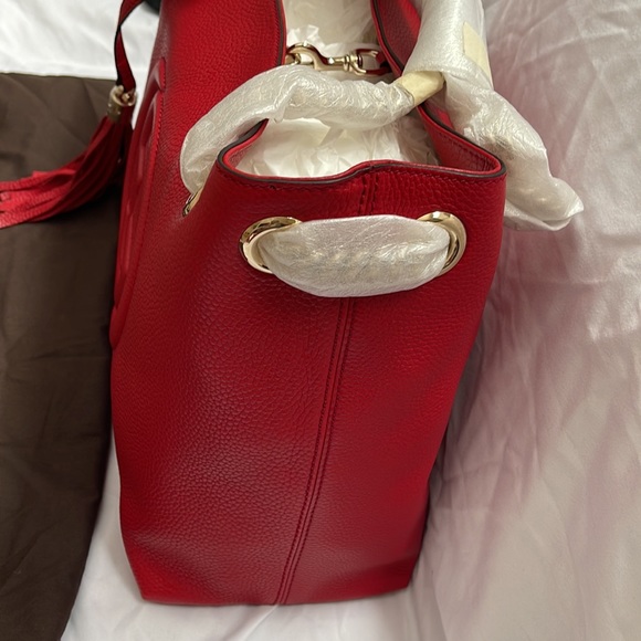 Red Gucci Soho Handbag - Picture 11 of 14